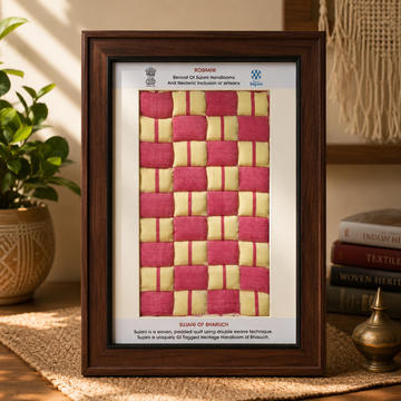 Handcrafted Sujani Memento Gift Frame