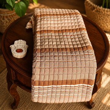 Handwoven Sujani Throw Blanket